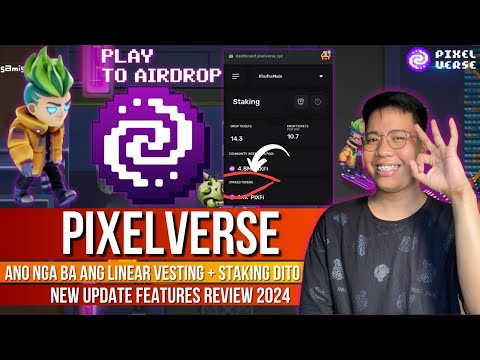 PixelVerse Updates - How to Claim & Withdraw your $PIXFI Tokens | Vesting + Staking Explanation