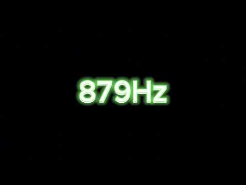 879Hz Tone Test: Speaker and & Headphone Frequency Response Test