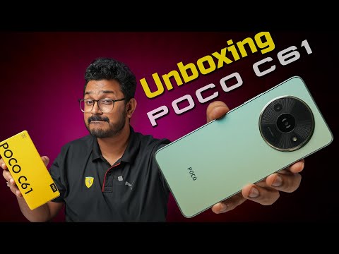 Poco C61 Unboxing in ಕನ್ನಡ⚡ಕೇವಲ ₹6,999ಕ್ಕೆ Glass Back⚡Helio G36, HD+ 90Hz, 8MP+5MP Camera, 5000mAh