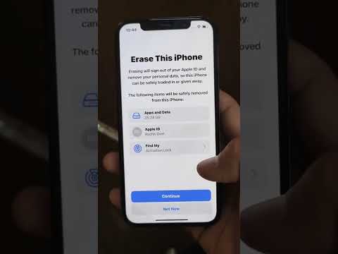 How to reset iPhone 12 pro | how to reset iPhone | #shorts #iphone12pro