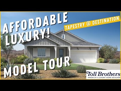 Toll Brothers Arizona | Tapestry at Destination | Stanfield Model Tour #newconstructionhomes