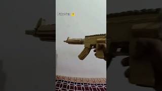 Cardboard Gun #shorts #shortsviral #cardboardcrafts #diy #military #airsoft #m4a1gun