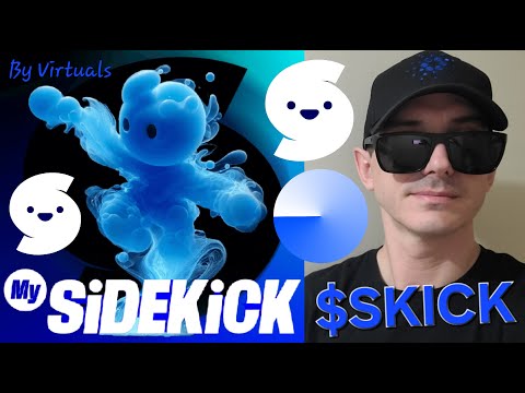 $SKICK - MY SIDEKICK BY VIRTUALS TOKEN CRYPTO COIN HOW TO BUY SKICK XR ONE AI AGENT BASE MySIDEKICK