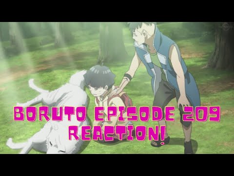 Boruto episode 209 reaction