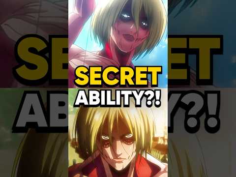 Did You Know THIS About The Female Titan?