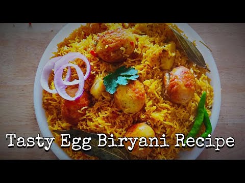 Tasty Egg Biryani Recipe