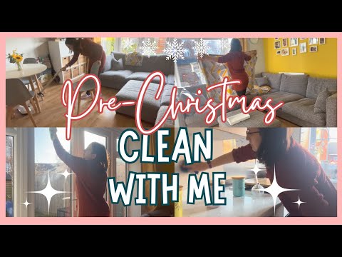 PRE-CHRISTMAS CLEAN WITH ME | CLEANING MOTIVATION UK 2023