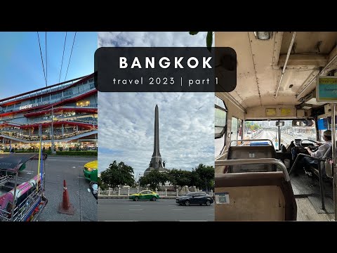 Days in Bangkok  🇹🇭 Chatuchak market, Pattavikorn flea market & ฿8 local red bus! + remote working