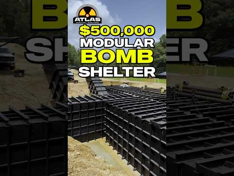 Installing a $500,000 modular Bomb Shelter!