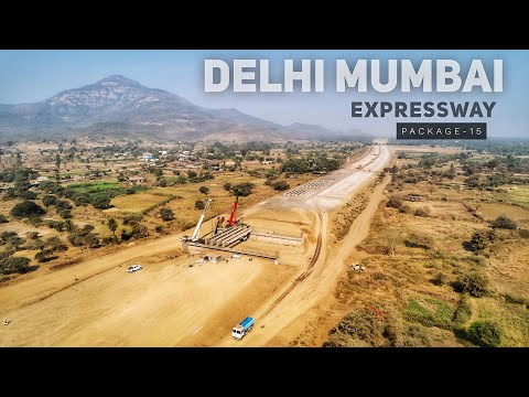 Delhi Mumbai Expressway Maharashtra State Progress | Virar-JNPT Update | Package 15