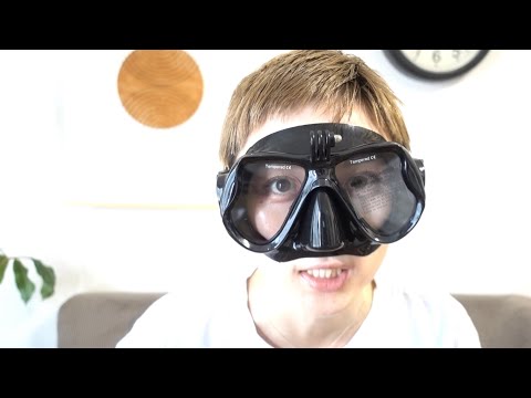 【商品紹介】GoProマウント付きマスクー GoPro Mask with Snorkel