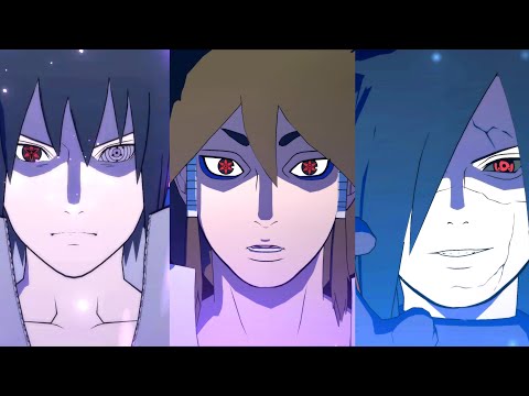 Sasuke, Madara & Indra Compete for Strongest Uchiha! Team Ultimate Jutsu |  Naruto Storm Connections