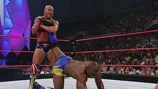 Kurt Angle vs. Shelton Benjamin: Raw, August 22, 2005