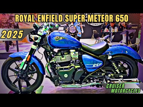 2025 Royal Enfield Super Meteor 650! Most Comfortable & Cheapest Cruiser Motorcycle to Maintain