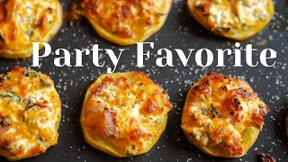 Party Perfection: Quick & Easy Potato Appetizer Finger Food Recipe!