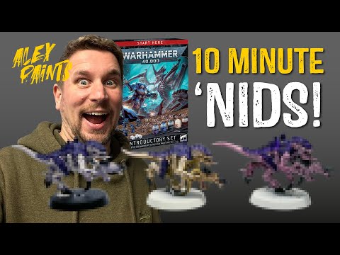 3 Ways to paint Tyranids with the Warhammer 40k Introductory Set