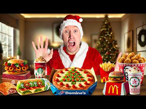 I Tried EVERY Christmas Fast Food