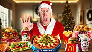 I Tried EVERY Christmas Fast Food