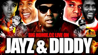 BIG HOMIE .CC LIVE on Jay Z Beyonce Diddy.... Podcast 664