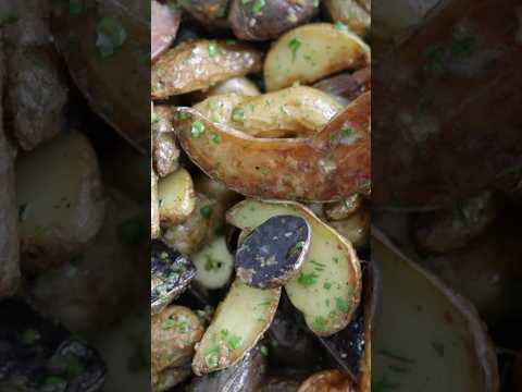 Roasted Herb Fingerlings #shorts