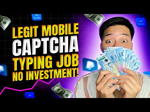 Captcha Typing Job Free ₱100 sa Gcash legit earning app 2024 gcash Captcha Typing Work