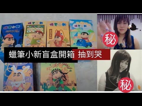 凯西 Vlog 56： 蠟筆小新盲盒開箱！抽到又哭又笑！難道是隱藏款？