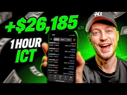 I made $26K in 1 Hour with the BEST ICT Trading Strategy for 2024