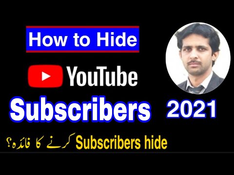 How to Hide Subscribers on Youtube | How to Hide Youtube Subscribers | Subscribers hide kaise kare