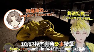 【中字/Sonnyban】10/17後室聯動桑本精華 Sonnyban crumbs in 10/17 Backrooms collab【Sonny Brisko | Alban Knox】