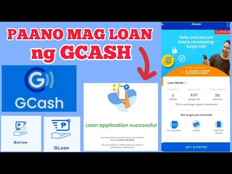 PAANO MAG LOAN SA GCASH START AT 1000PESOS IN JUST 3 MINUTES APPROVED