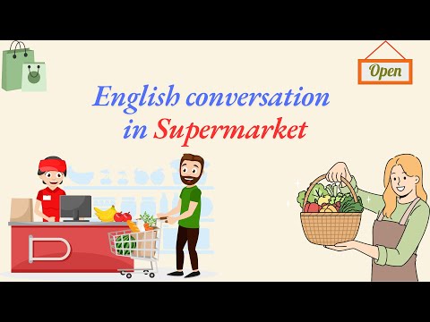 English conversation in supermarket - Practice English Every Day