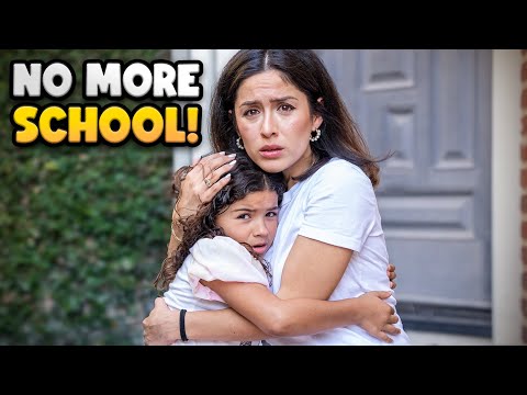 We had to take Abella OUT of SCHOOL!!!