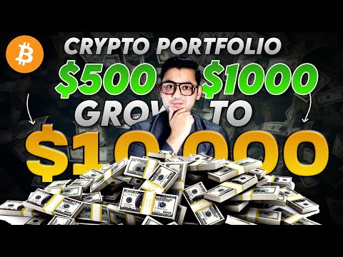 $500 - $1000 Crypto Portfolio Investment || Turn $1000 into $10000 Crypto Trading Strategy | Hindi