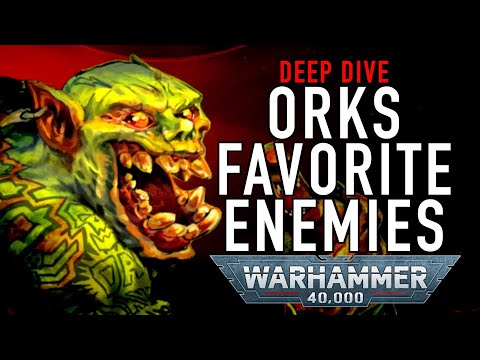 Deep Dive Ork Lore in Warhammer 40K How Orks Win Against Xenos #orks #wh40klore #40karchives