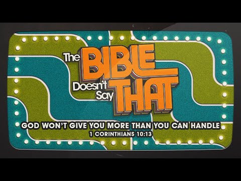 Full Service 11/24/24: God Won’t Give You More Than You Can - Skip Heitzig