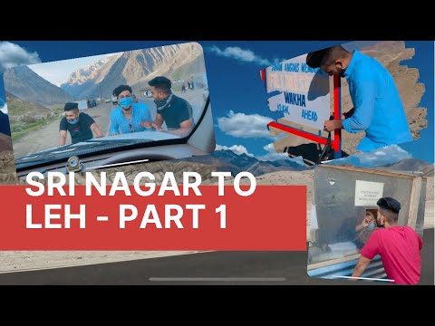 Sri Nagar To Leh Vlog Part-1 |  Jattmind⚠️