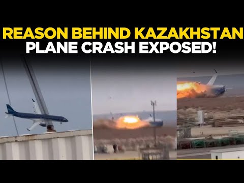 Kazakhstan Plane Crash LIVE | Plane With 72 On Board Crashes Near Aktau City In Kazakhstan