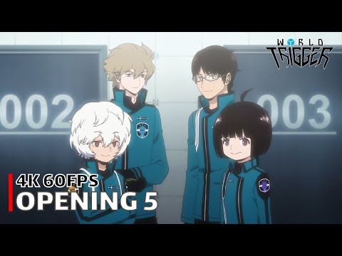 World Trigger - Opening 5 【Time Factor】 4K 60FPS Creditless | CC