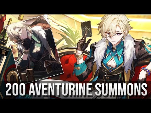 I Summoned Aventurine 200 Times In Honkai Star Rail