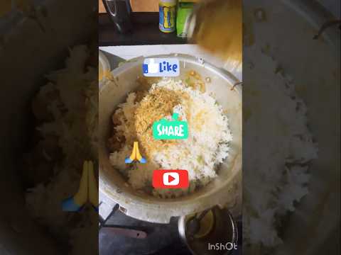 #Chiken Biryani with Homemade Biryani  #shortsvideo   #ytshort