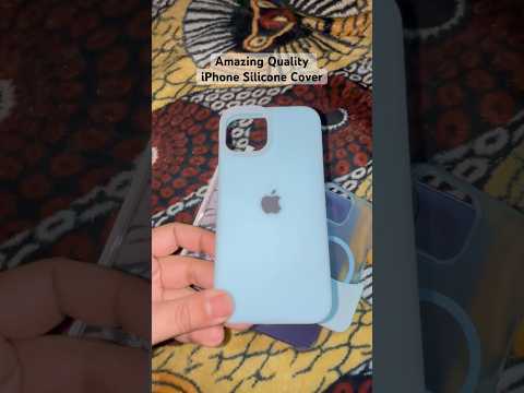 Amazing Quality Silicone Cover | iPhone Protection Cover #iphone #cover #shorts #youtubeshorts