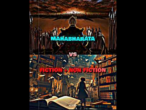 Mahabharata VS Fiction + Non fiction || In Writing || #mahabharat #vsbattle #wisedit #shorts