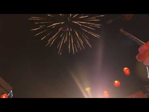 Loong Kee Chap Goh Mei & Valentine's Day Celebration 2014! Fireworks!