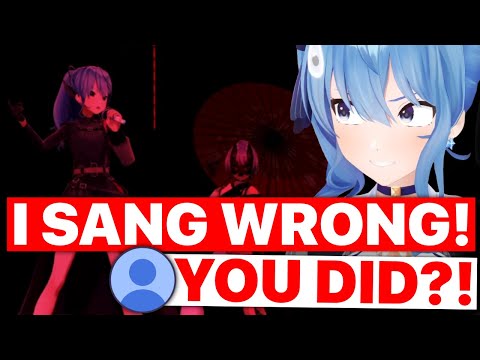 Suisei Sang Something Wrong Again...? (Hoshimachi Suisei /Hololive) [Eng Subs]