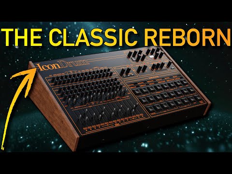 The BEST 80's Drum Machine Reborn! | IconDrum by GForce