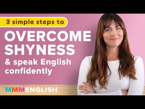 How to OVERCOME SHYNESS & speak confidently in English