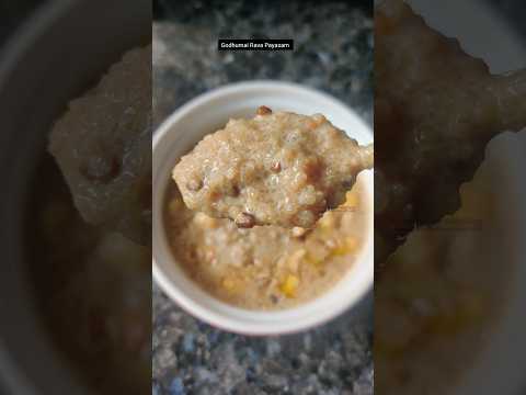 Godhumai Rava Payasam| Navratri Prasadam Series-7| Sweet Recipe