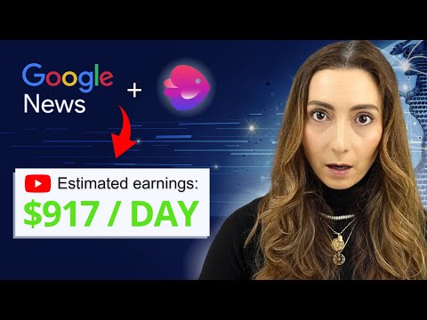 Make $917 / Day with Google News and AI posting Faceless Videos (Beginner friendly)