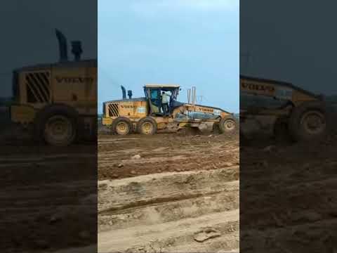 VOLVO MOTOR GRADER WORKING VIDEO #motorgrader #motor #automobile #volvo #volvocaminhoes#construction