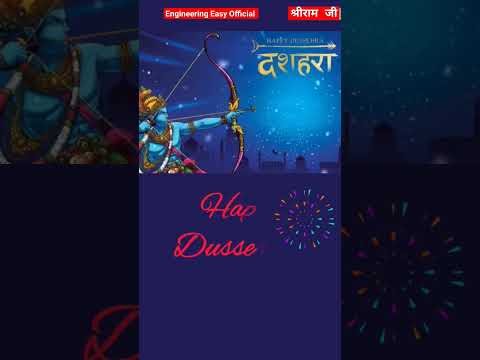 Happy Dussehra 🚩#happydashera #dussehra #shorts #2023 #ram #ravan #whatsapp #status #youtubeshorts